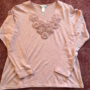 Christopher & Banks Pink Shirt